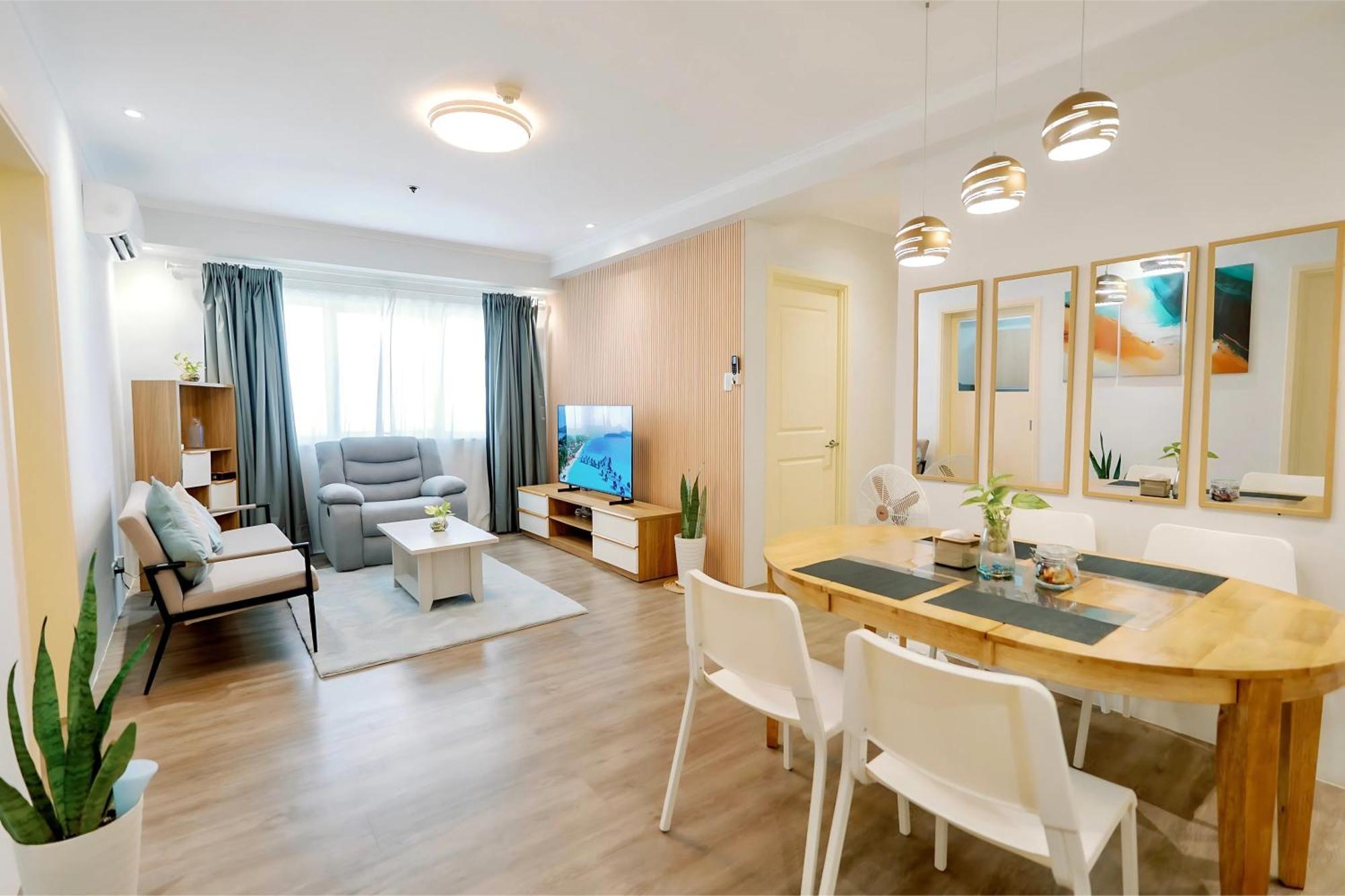 Cozy 2-Bedroom At South Of Market Soma Bgc Near Sm Aura, Market! Market! & Bonifacio High Street Taguig Kültér fotó