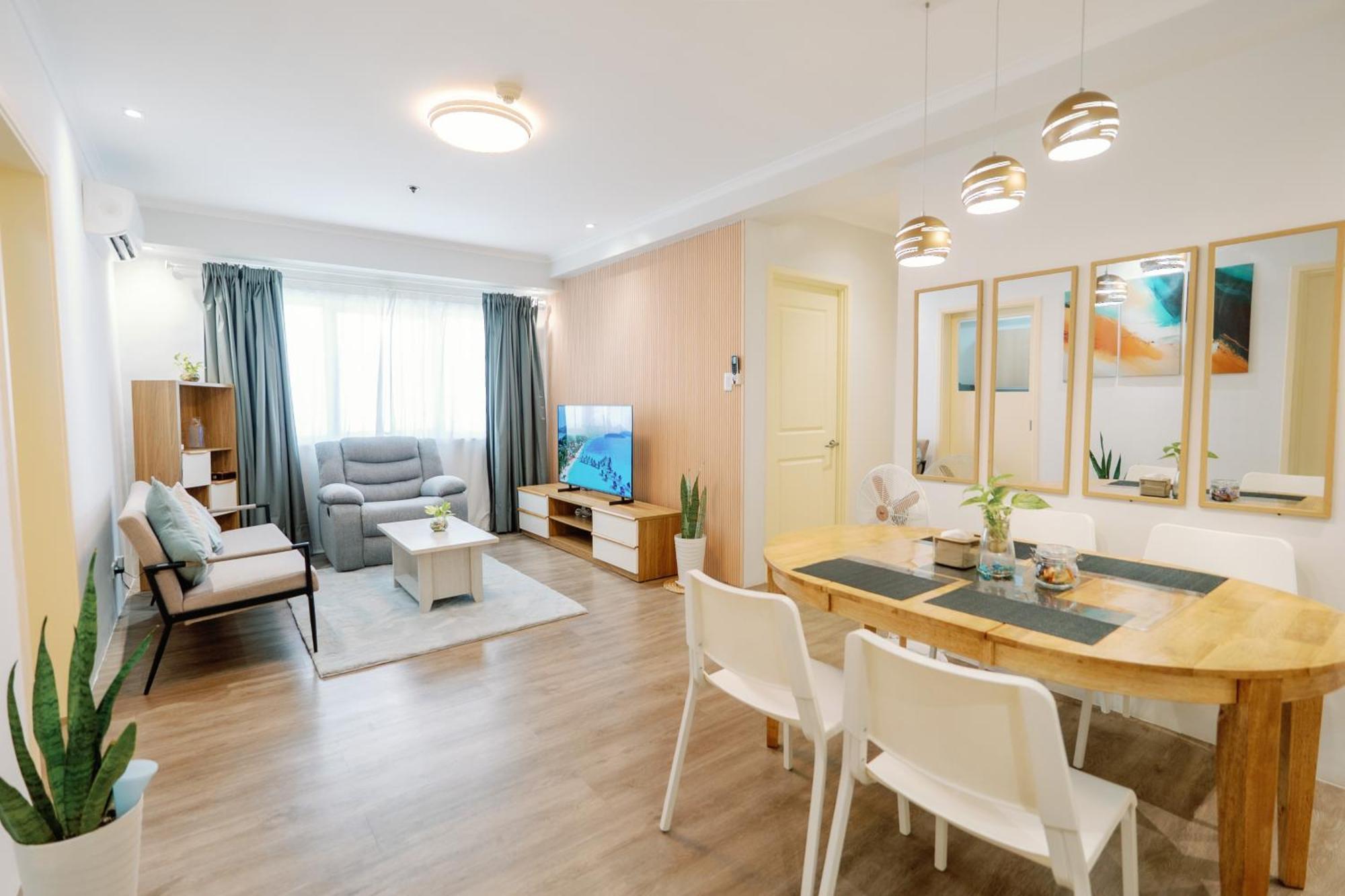 Cozy 2-Bedroom At South Of Market Soma Bgc Near Sm Aura, Market! Market! & Bonifacio High Street Taguig Kültér fotó